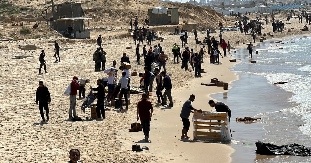 "الحرب حوّلت أحلامنا لرماد".. مهندس ديكور في غزة يبيع الفلافل (صور)