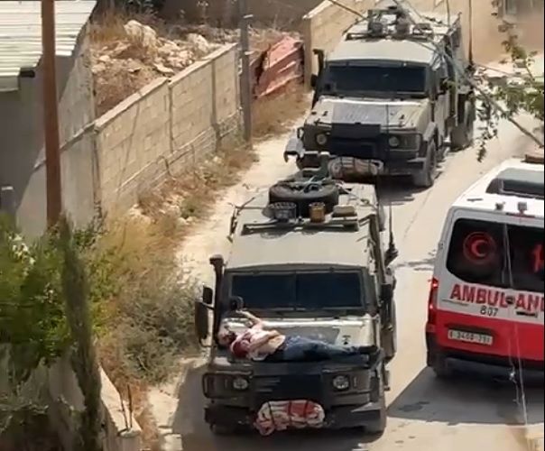 بالفيديو.. الجيش الإسرائيلي ينكل بجريح فلسطيني في جنين