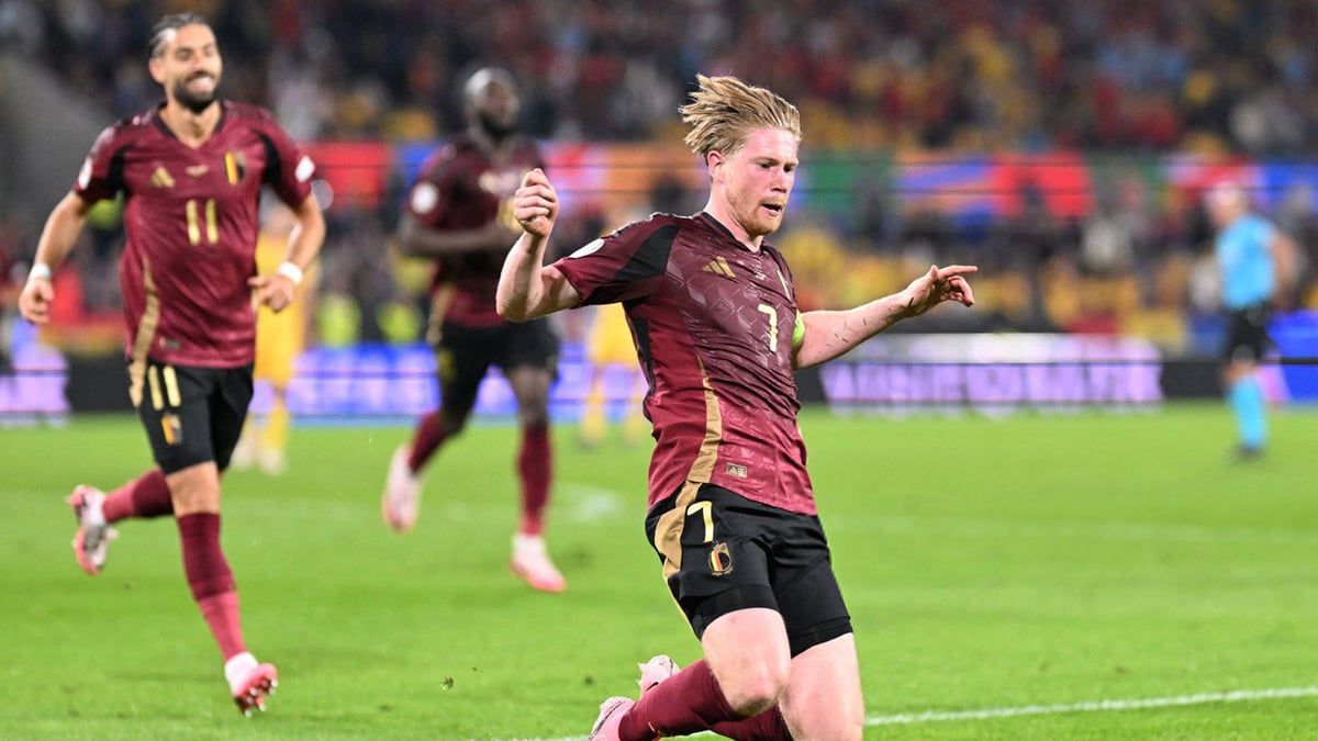 دي بروين يرفض الحديث عن الاعتزال بعد أداء مبهر أمام رومانيا