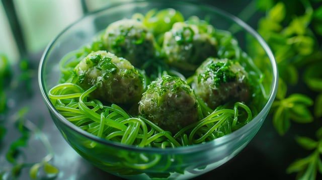 حشرات ومعكرونة خضراء.. الذكاء الاصطناعي يتنبأ بشكل غذاء البشر مستقبلا (صور)