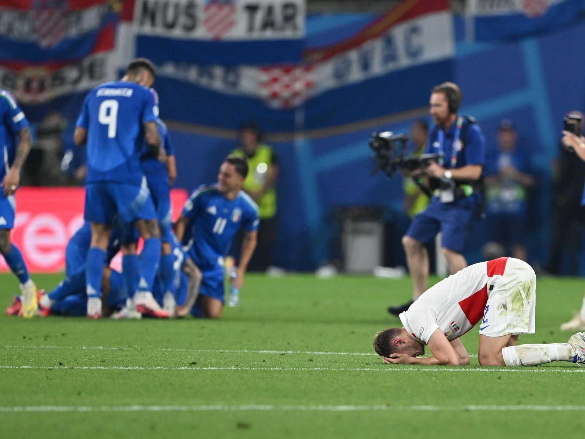 شاهد.. إيطاليا تصعق كرواتيا وتتأهل لثمن نهائي يورو 2024 وإسبانيا تحقق العلامة الكاملة - موقع الخليج الان