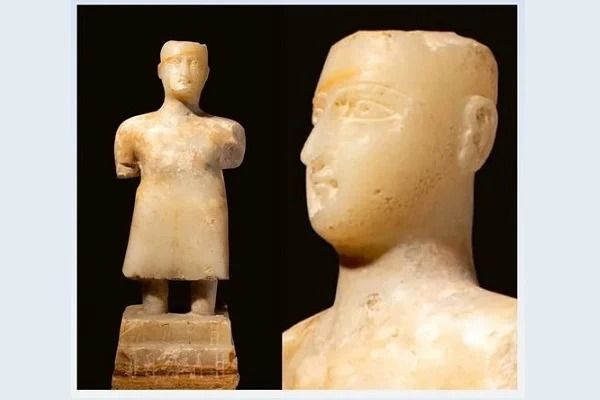 تمثال نادر من آثار اليمن معروض للبيع في لندن