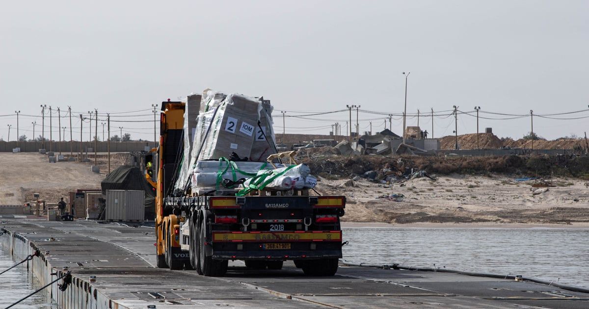 حكومة غزة: الرصيف العائم الأمريكي استخدم لتنفيذ مهام أمنية وعسكرية