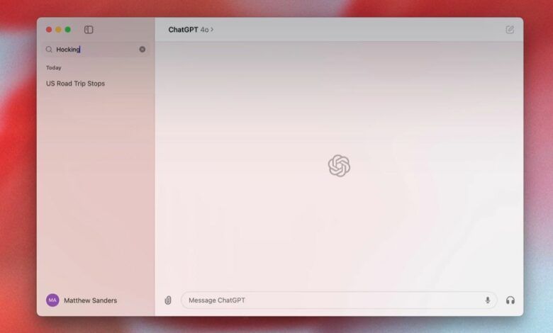 OpenAI تطلق تطبيق ChatGPT لأجهزة ماك لكافة المستخدمين - موقع الخليج الان