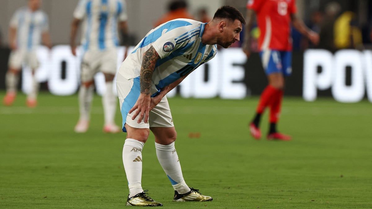تطورات حالة ميسي بعد إصابته بمباراة الأرجنتين وتشيلي