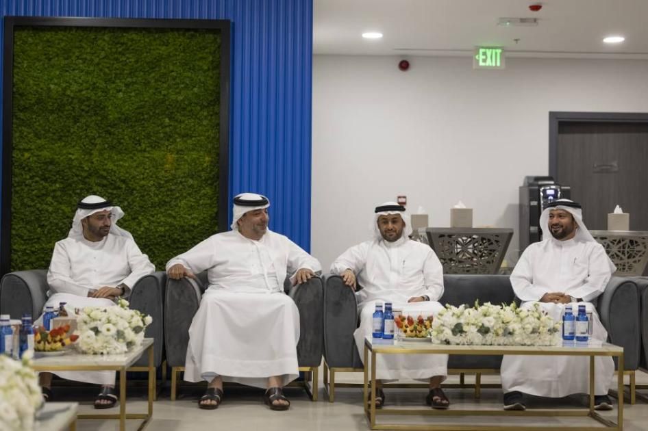 محمد بن حميد يفتتح بطولة الشارقة الرياضية للبادل