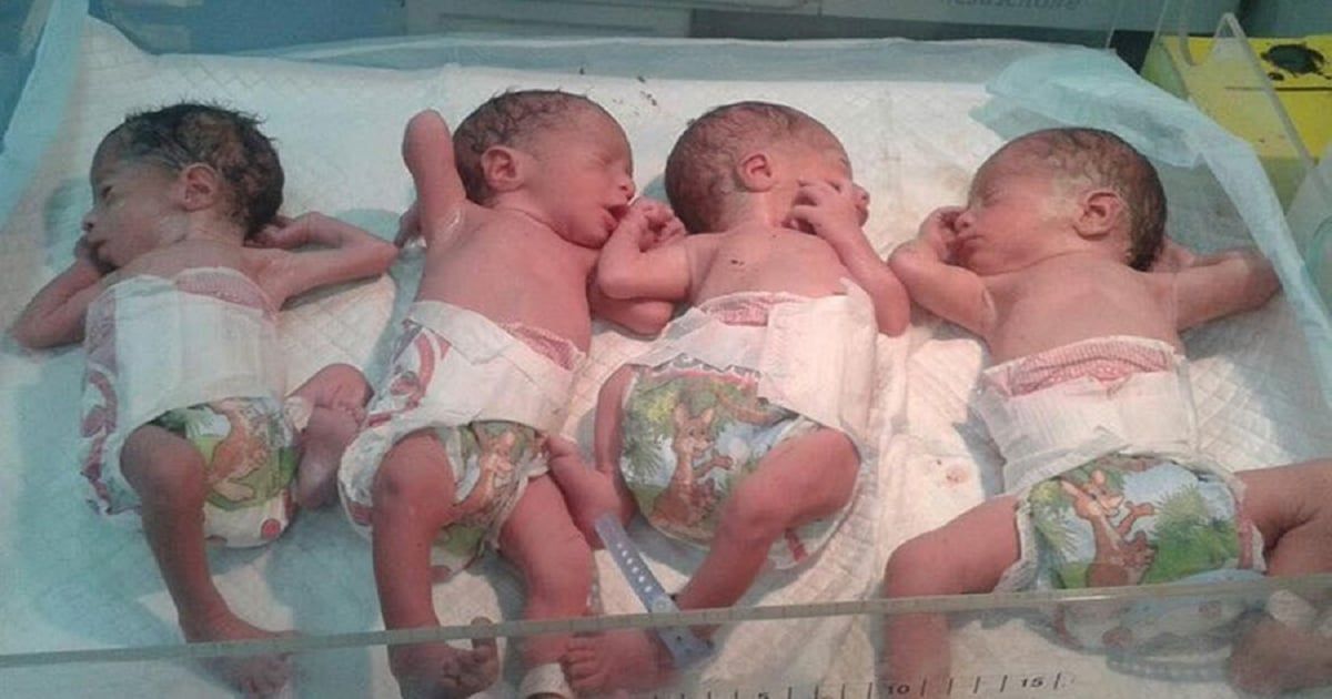 أم أرجنتينية تلد 4 توائم.. وتحصل على مفاجأة سارّة