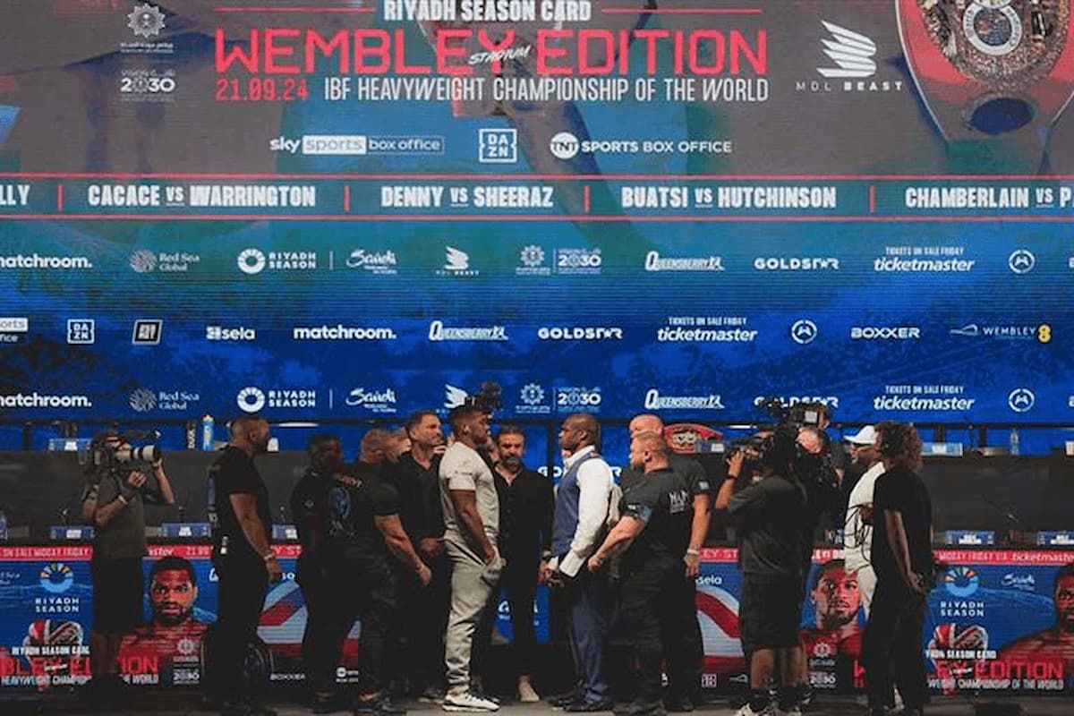 موسم الرياض في لندن!!! ٱل الشيخ يكشف موعد ومكان ثاني نزالات موسم الرياض - موقع الخليج الان