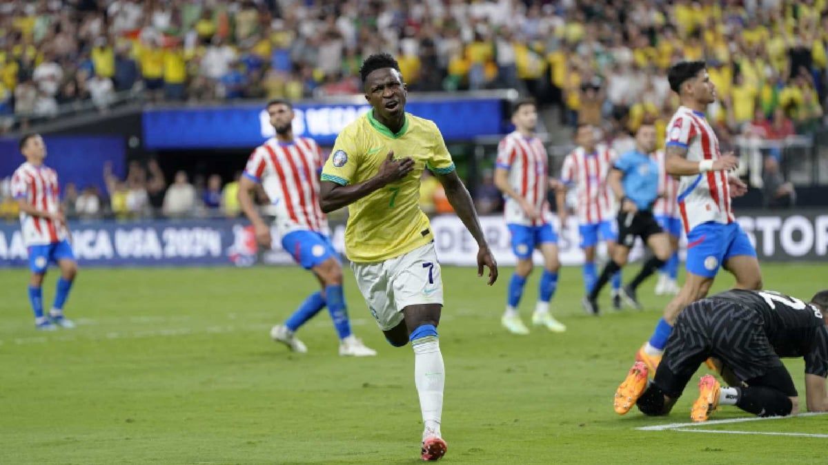 سبب هجوم مدرب باراغواي على فينسيوس جونيور