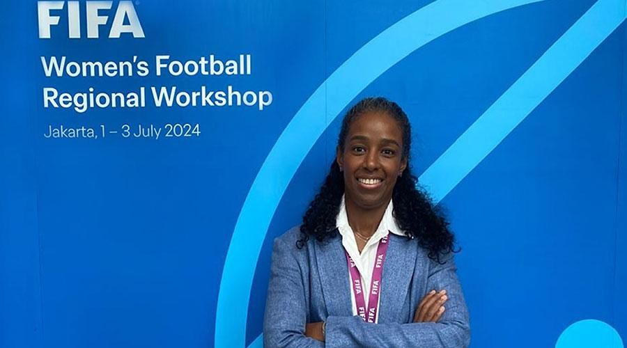 نورة المزروعي تشارك في ورشة «الفيفا» بجاكارتا