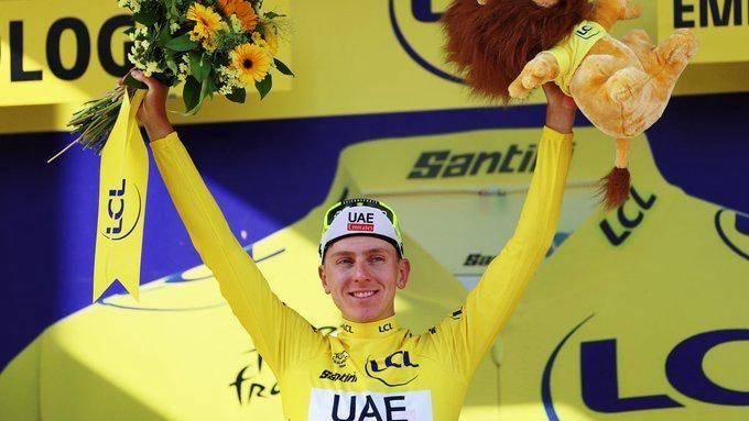 فريق الإمارات يتابع صدارته لطواف فرنسا للدراجات