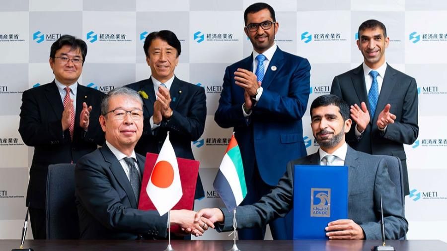 «أدنوك» وبنك اليابان للتعاون الدولي يوقعان اتفاقية تمويل أخضر بـ11 مليار درهم