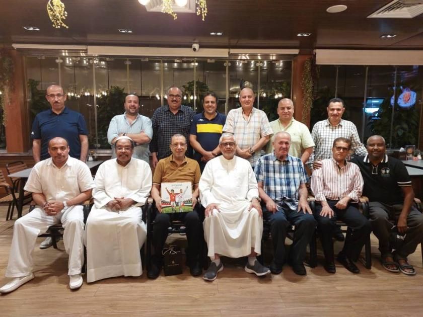 لجنة الإعلام الرياضي تحتفي بهشام السبع