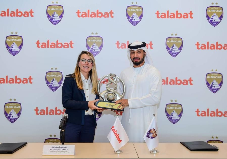 العين و«طلبات الإمارات» يعقدان اتفاقية رعاية