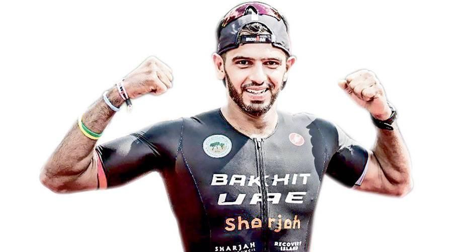 رقم جديد لبخيت القرص ببطولة الرجل الحديدي في السويد