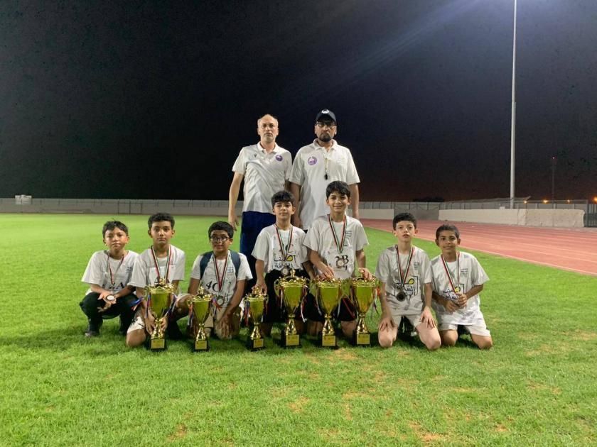 الذيد يتألق في بطولة ألعاب القوى بالمدام