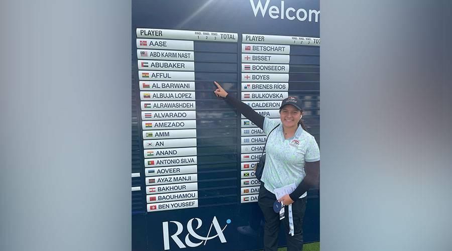 سارة علي تتأهل للمرحلة النهائية من بطولة اسكتلندا لمواهب الغولف