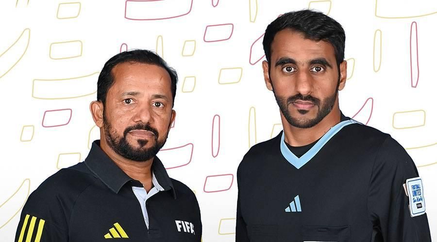 الحكم نواف أحمد يقود مباريات كأس باتومي الشاطئية