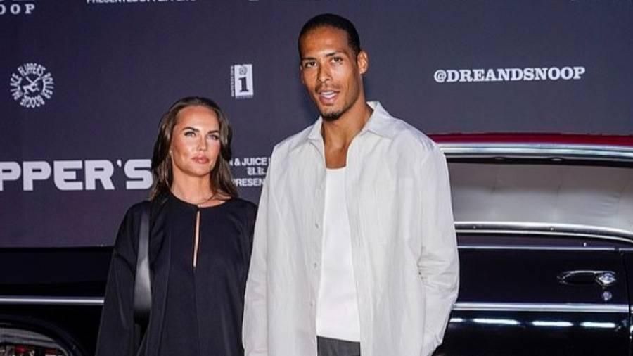 بيلينغهام وفان دايك يحضران حفلاً في لندن