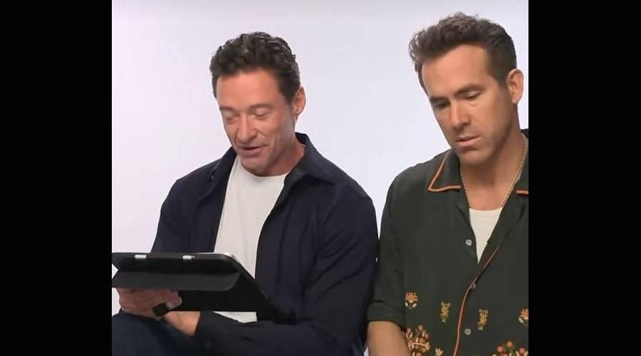 فيديو| جاكمان ورينولدز يوجهان رسالة طريفة إلى محمد صلاح