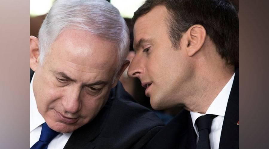ماكرون لنتنياهو: فرنسا ملتزمة تماماً بمنع أي تصعيد جديد