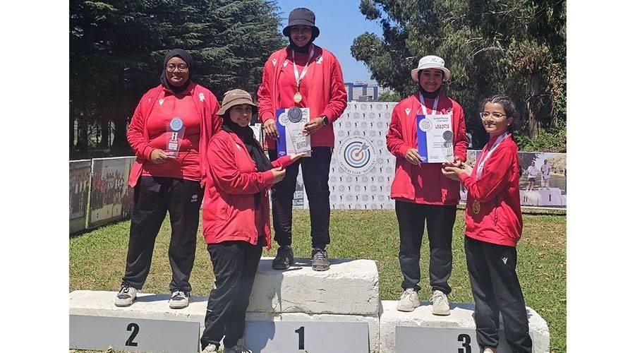 «الشارقة للمرأة» يحرز 14 ميدالية في بطولة جورجيا للقوس والسهم