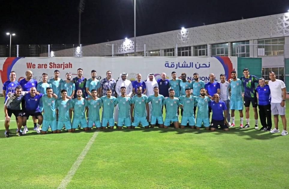 حسنية أغادير يعسكر في نادي الشارقة