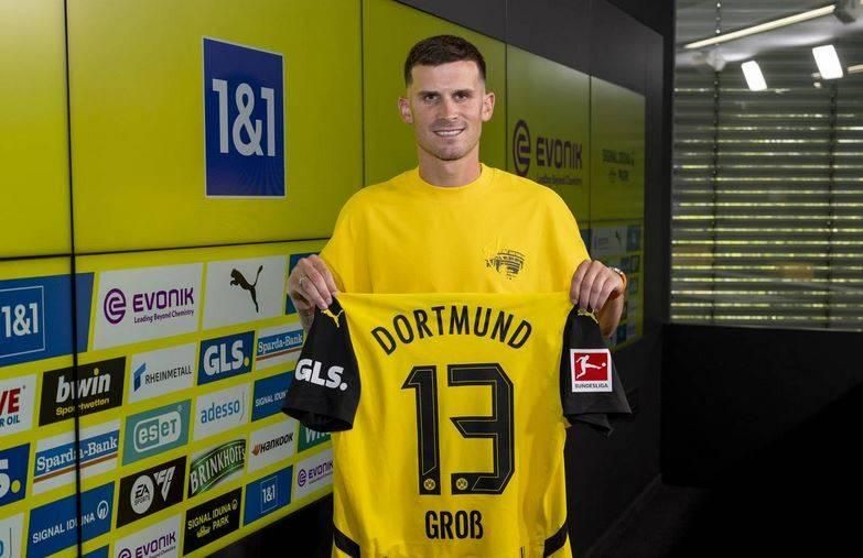 دورتموند يُعزّز صفوفه بلاعب الوسط غروس