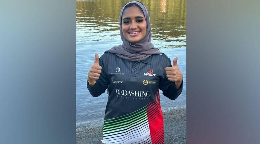 علياء فيروز جاهزة لسباق النرويج لزوارق الفورمولا 4