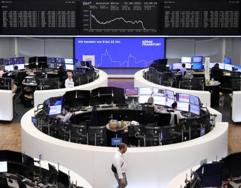 عزوف عالمي عن المخاطرة يضغط على الأسهم الأوروبية