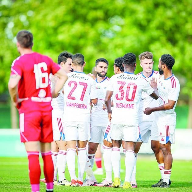 الشارقة يواجه بني ياس ودياً