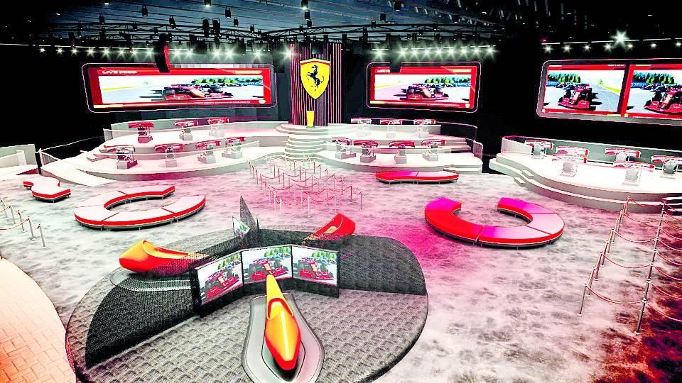 افتتاح «عالم فيراري إي سبورتز أرينا» في جزيرة ياس
