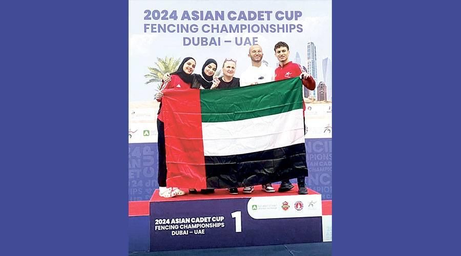 عيال البلوشي علامة فارقة في المبارزة بـ 102 ميدالية