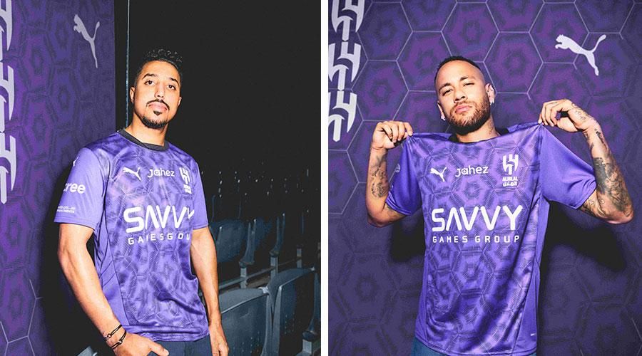 الطقم الثالث لنادي الهلال يستلهم زهرة الصحراء