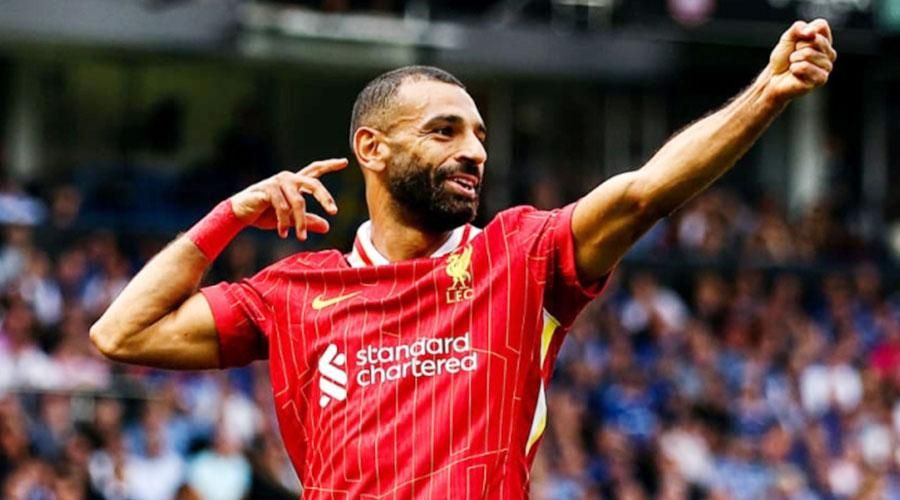 القوس والسهم.. هل احتفل محمد صلاح بهدفه على طريقة لاعبي الزمالك؟