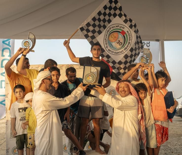 «زلزال» بطلاً لسباق عهد الاتحاد للمحامل الشراعية