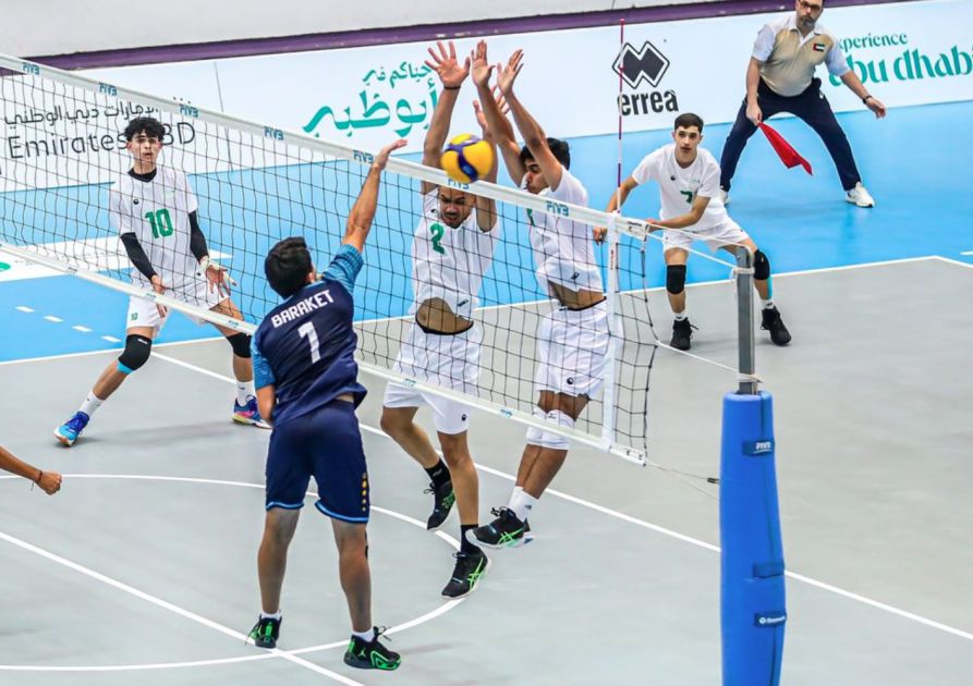 منتخب الإمارات يواجه نظيره القطري في ربع نهائي غرب آسيا للطائرة