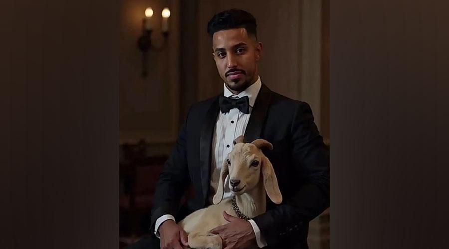 سالم الدوسري على خطى رونالدو وميسي بصورة الماعز