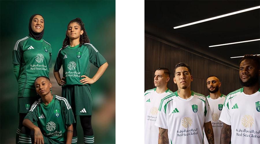 الأهلي السعودي يكشف عن زيه الجديد