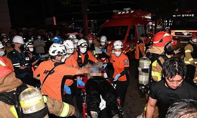 سبعة قتلى في حريق فندق بكوريا الجنوبية