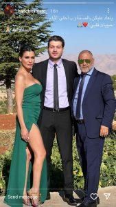 كان زوجها الأوّل.. صورة تجمع نادين الراسي بحاتم حدشيتي: الحمدلله