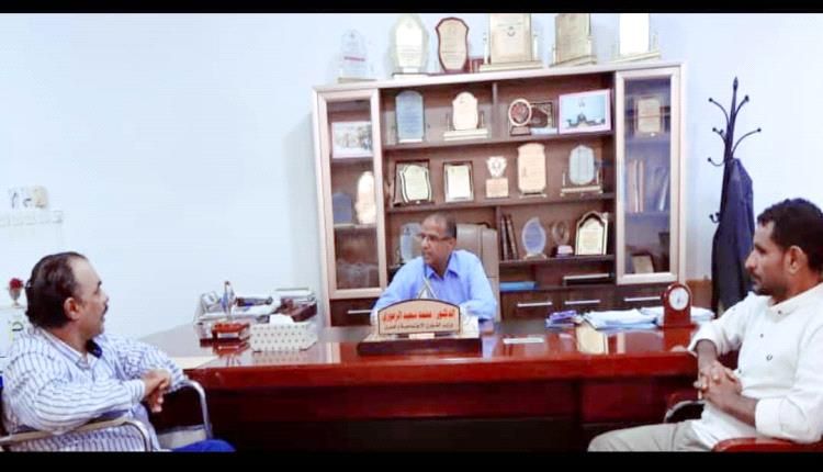 الزعوري يستقبل رئيس جمعية مرضى التصلب العصبي جياب الغلابي