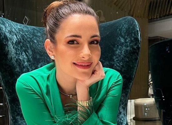 بالفيديو: شام الذهبي تنجو بأعجوبة من تمرين رياضي خطير