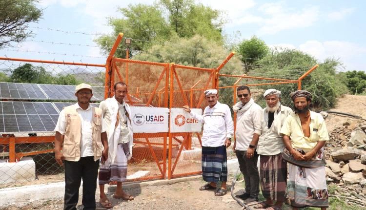 افتتاح مشاريع مياه في مديرية المسيمير