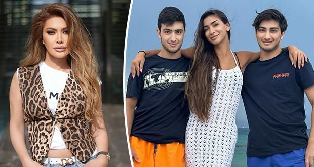 ابنة نوال الزغبي تنشر صورة نادرة مع شقيقيها التوأم “ولا واحد بيشبه امو”.. شاهدوا كم اصبحوا وسيمين