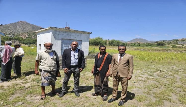 مسؤولونب وزارة المياه يطلعون على المشاريع المتعثرة في مديريات يافع