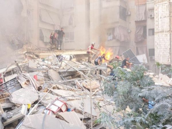 غارة إسرائيلية على الضاحية الجنوبية لبيروت تستهدف قيادياً بارزاً في حزب الله - موقع الخليج الان