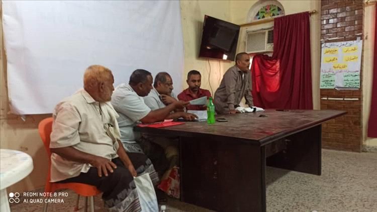 انتخاب قيادة جديدة لجمعية سيلة الفرضة بمنطقة الفيوش في تبن بلحج