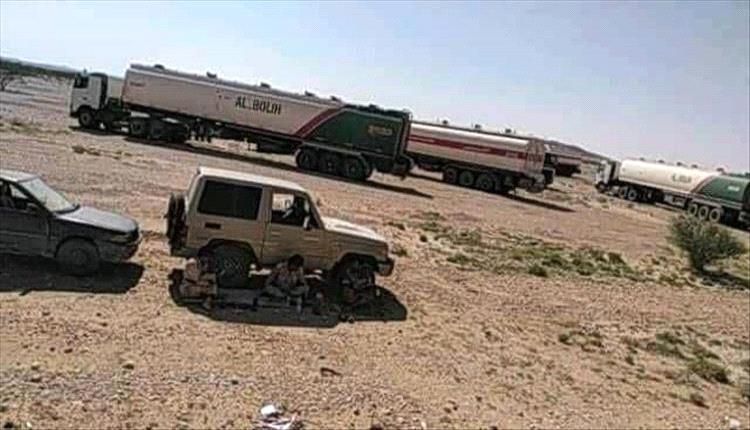 قطع الخط الرئيسي بين شبوة ومأرب