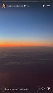 “بدايات جديدة”… نادين نجيم في الطائرة: فهل هاجرت من لبنان؟ (صور)